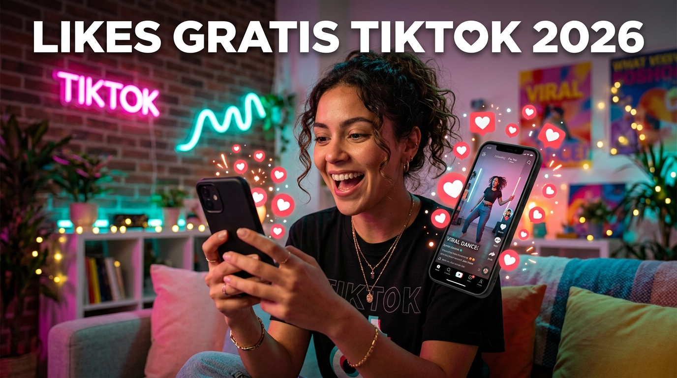 Likes Gratis en TikTok 2026: Guía Completa para Crecer